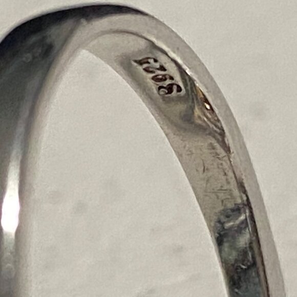 Ring Tourmaline Size 8 Pear-Shaped Tourmaline Stone 10mm x 8mm 38 CZ Cubic Zirco - Picture 14 of 15